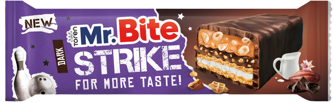 40 gr STRIKE Hrskava tamna čokoladica