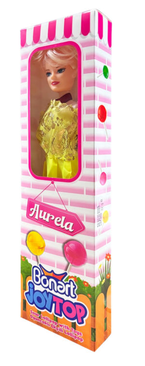 Aurela igračka sa lizalima (12x22 gr) - 12 komadno pakovanje