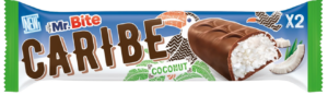38 gr Mr. Bite CARIBE – vrhunska čokoladica sa kokosom (24x38 gr) - 24 komadno pakovanje