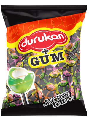 15 gr Multipack Durukan Gum Maxi – Multipack lizalo sa žvakačom gumom - Bez sintetičkih boja