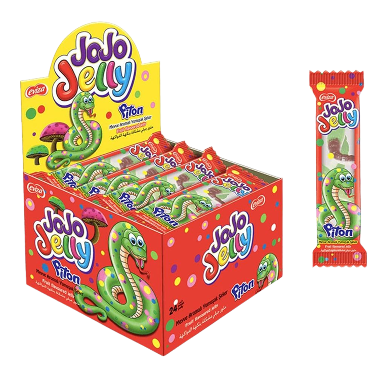 20 gr Jojo Piton gumeni bomboni (24x20 gr) - 24 komadno pakovanje