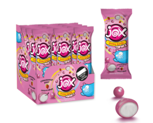 10 gr Jox Minies- mini draže bomboni okus jagode (24x10 gr) - 24 komadno pakovanje