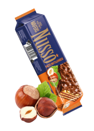 35 gr NUSSO vafl sa lješnjakom (24x35 gr) - 24 komadno pakovanje