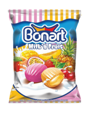 90 gr Tvrdi voćno - mliječni bombon
