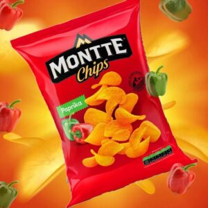 140 gr MONTTE čips paprika (16×140 gr)