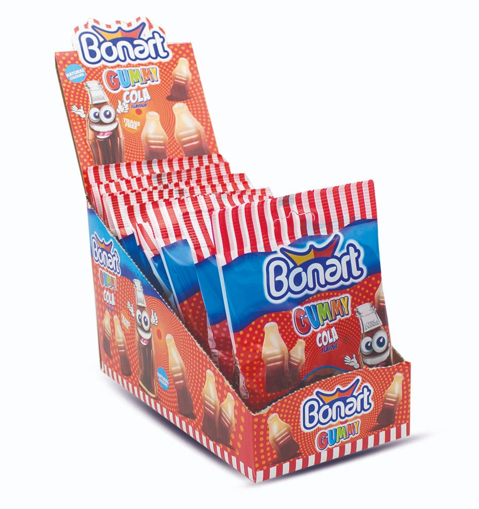 80 gr BONART gumene bombone kola (12x80 gr) - 12 komadno pakovanje