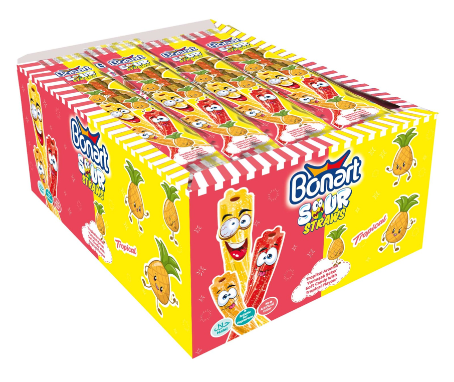 30 gr Bonart kiseli štapići okus tropsko voće (24x30 gr) - 24 komadno pakovanje