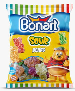 80 gr BONART gumene kisele bombone medo (12x80 gr) - 12 komadno pakovanje