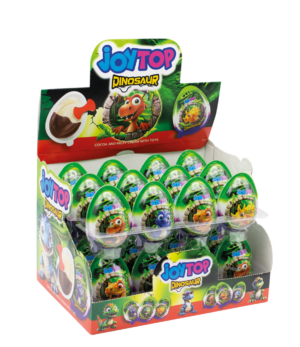 20 gr Dinosaurus čokoladno jaje (24x20 gr) - 24 komadno pakovanje