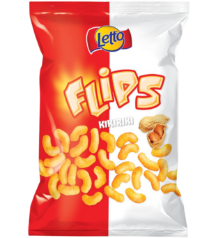 100 gr Kikiriki flips (12×100 gr) – 12 komadno pakovanje