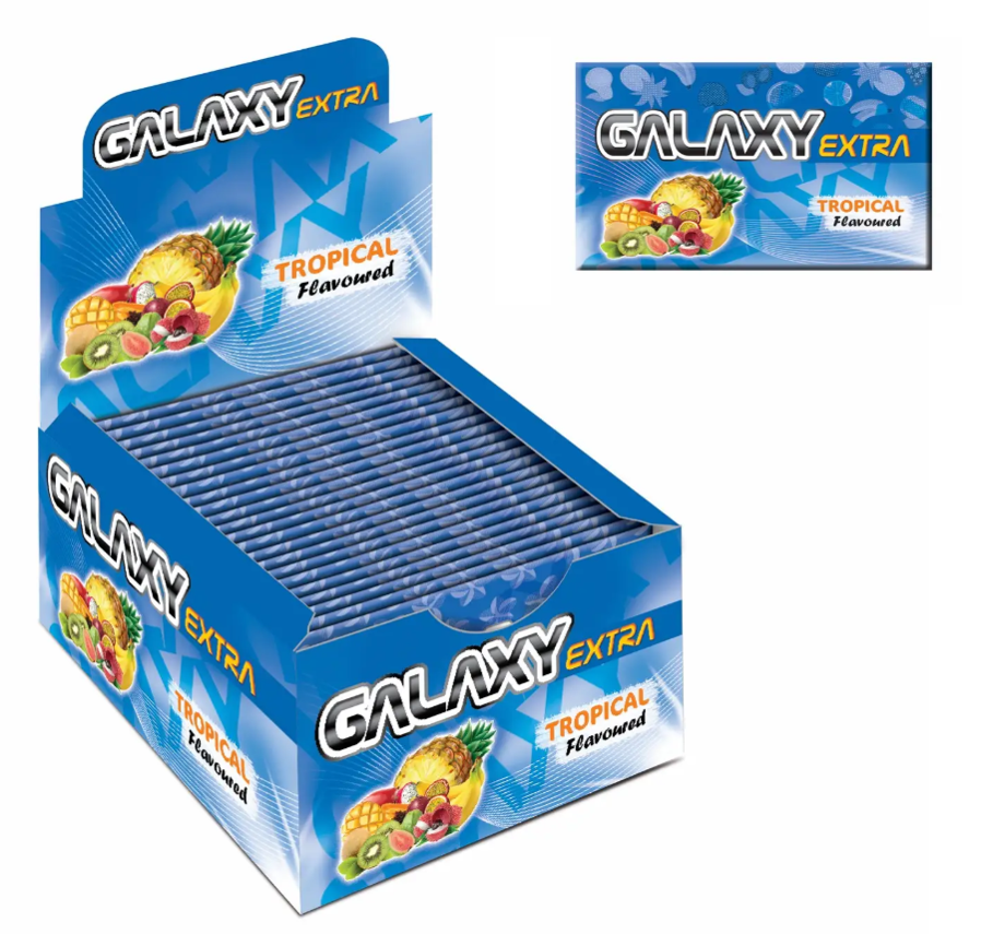 11 gr Galaxy tropsko voće – žvakača guma -5 komadna žvaka (24x11 gr)