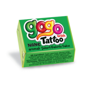 4 gr GOGO žvake sa tetovažom okus mint (125x4 gr)