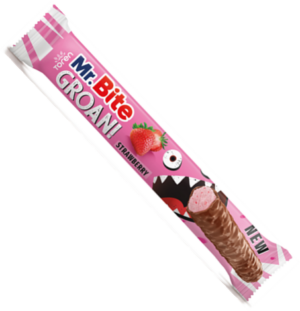 35 gr Groan Jagoda čokoladni bar (24×35 gr) – 24 komadno pakovanje