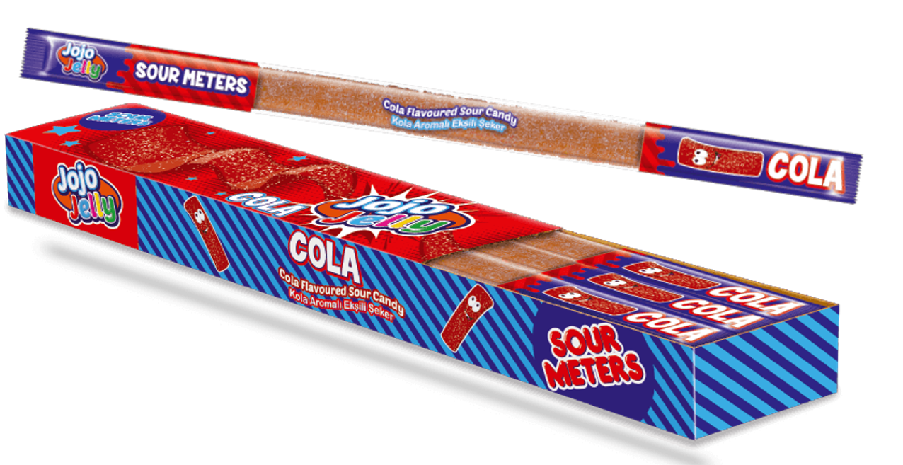 15 gr JOJO – Gumeni Kiseli Metar (48x15 gr) - 48 komadno pakovanje