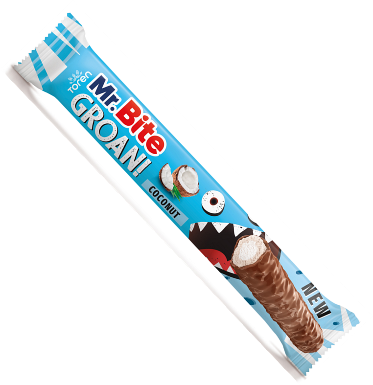 35 gr Groan Kokos čokoladni bar (24×35 gr) – 24 komadno pakovanje