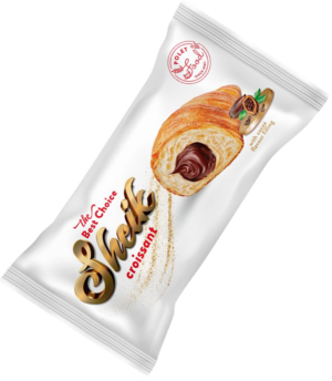 45 gr Kroasan sa punjenjem od čokolade i lješnjaka (36x45 gr) - 36 komadno pakovanje