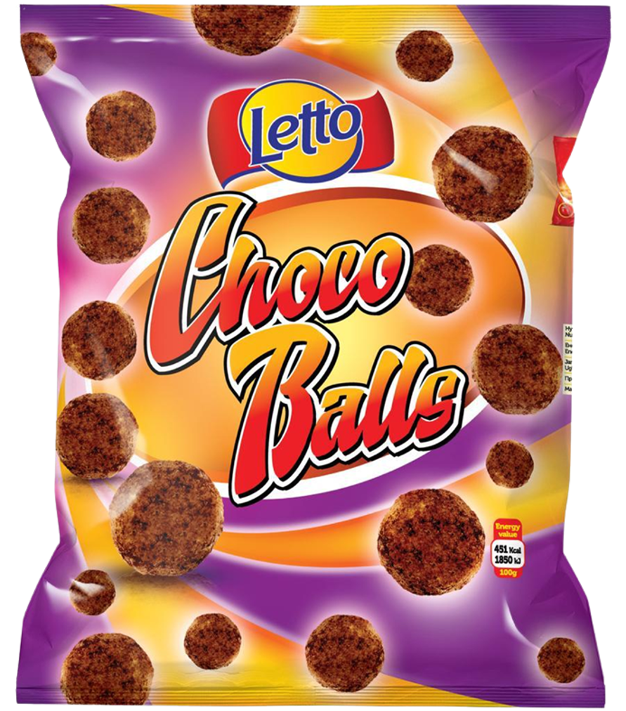 30 gr Letto Čoko flips (45×30 gr) – 45 komadno pakovanje