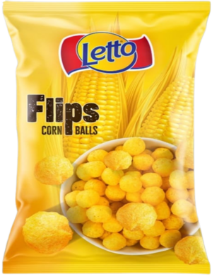 30 gr Letto Kukuruz flips (40x30 gr) - 40 komadno pakovanje