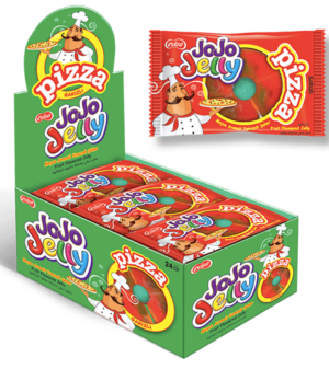 20 gr Jojo Pizza gumeni bomboni sa zvakačom gumom (24x20 gr) - 24 komadno pakovanje