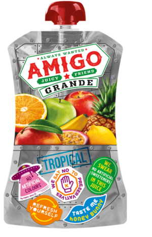 0,25 L AMIGO grand tropical (15×0,25 l) – 15 komadno pakovanje