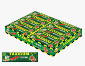 13 gr TAXIGUM žvake listići sa ukusom lubenica (20x13gr) – 20 komadno pakovanje
