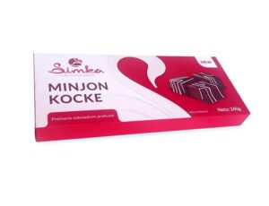 240 gr Čokoladna minjon kocka