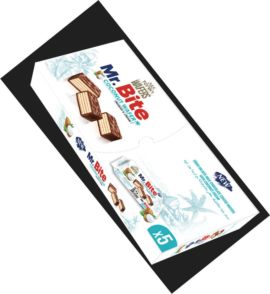190 gr MR. BITE VAFL SA OKUSOM KOKOSA - (5x190gr) - 5 komadno pakovanje