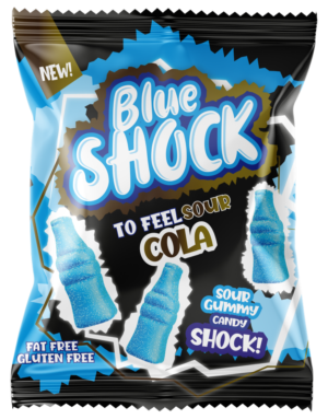 80gr JOJO gumene bombone BLUE KISELA KOLA – (12x80gr)