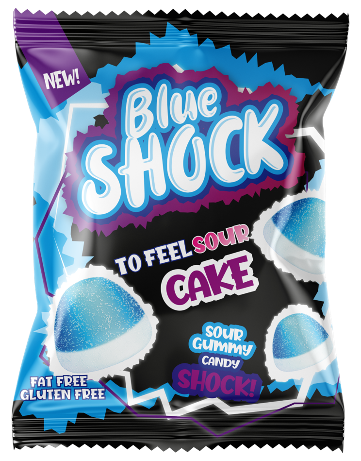 80gr JOJO gumene bombone BLUE KISELI KOLAČIĆI – (12x80gr)