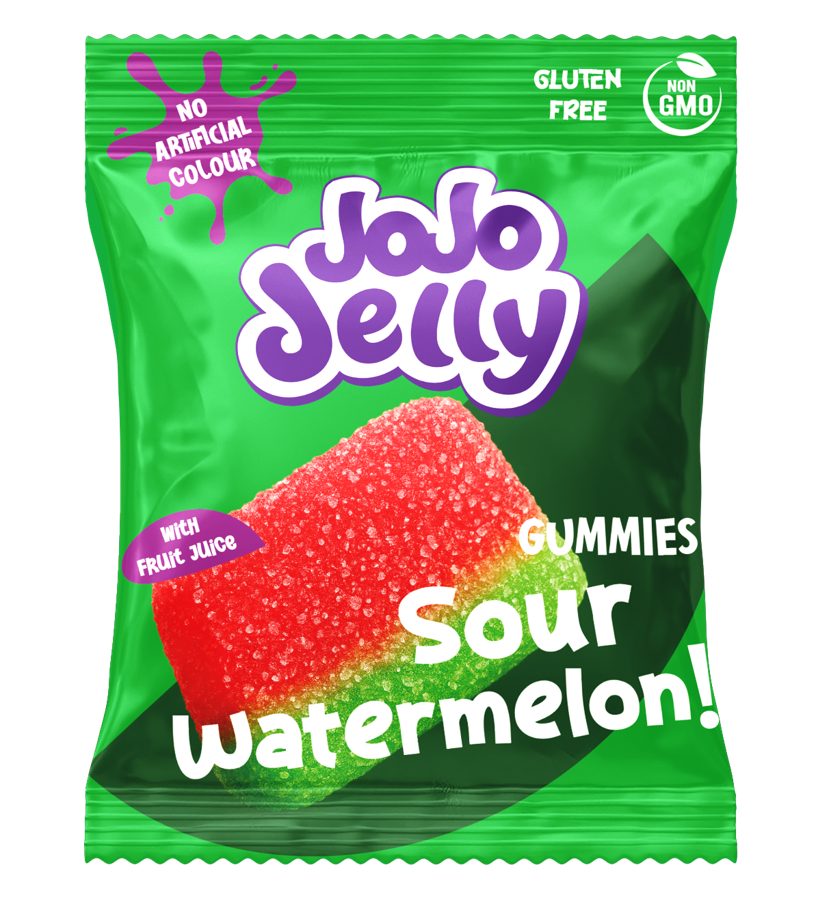 80gr JOJO gumene bombone KISELA LUBENICA - (12x80gr)