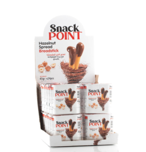 45 gr SNACK POINT čoko lješnjak namaz & grisini štapići - BIJELI